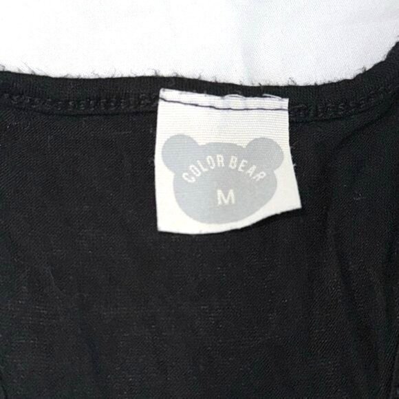 Color Bear Womens Black Racerback Tank Top "Coffee Because Adulting Is Hard" Gra - Picture 2 of 6